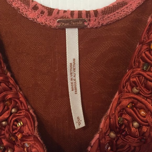 Free People Scoop Neck Dress with Tulle (Size S) - Picture 4 of 5